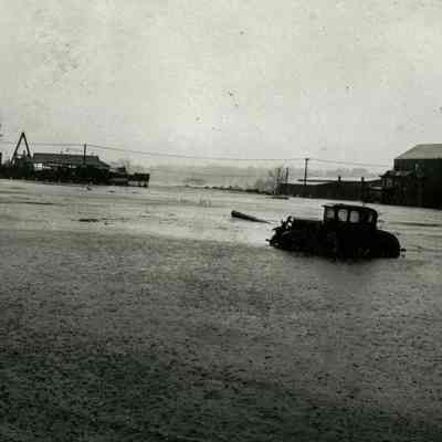 Flooded Steamboat Road