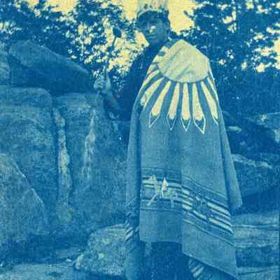 Leonard S. Clark as a Seton Indian A