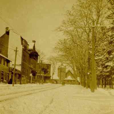 Greenwich Avenue Snow Storm A