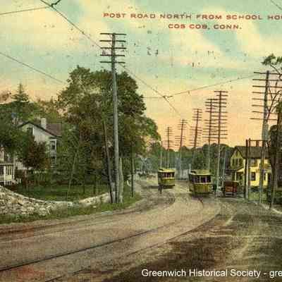 Post Road North from School House