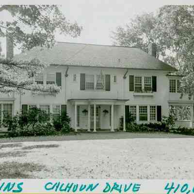 Jenkins House Calhoun Drive