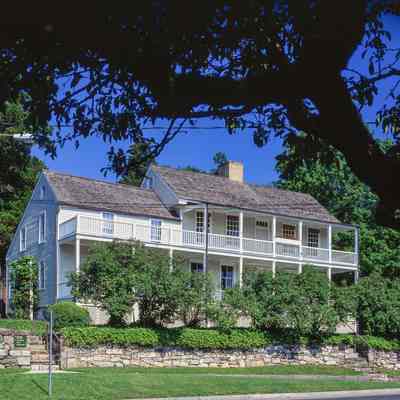 Bush-Holley House Exterior Negative D