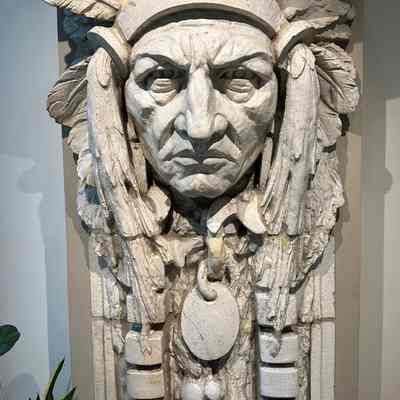 White-Henry-Stuart Building Architectural Cartouche