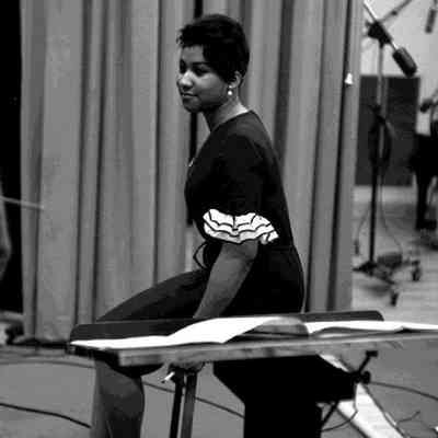 Aretha Franklin, recording studio, NYC