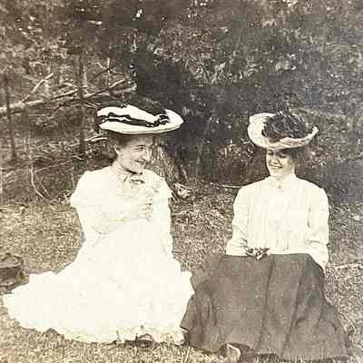 Two Women in Hats