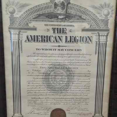 The American Legion Charter