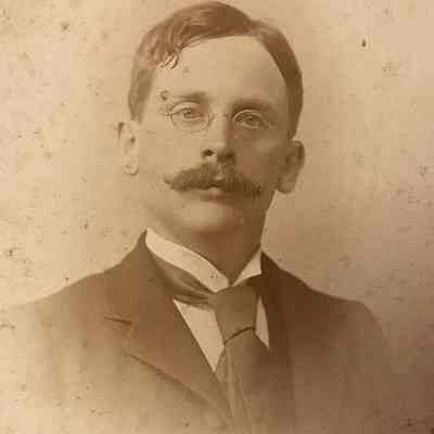 Young Man with moustache