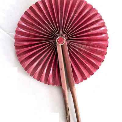 Cockade Hand Fan