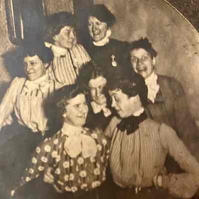 Group of Women (or Men Dressing as Women?)