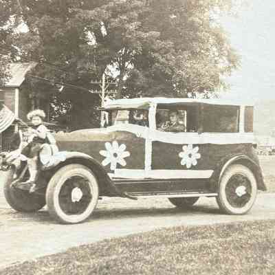 Decorated Parade Car