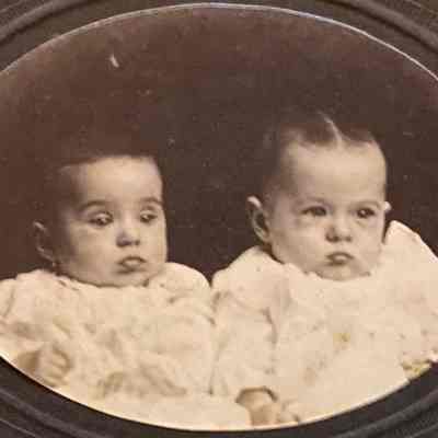 Two Twin Babies
