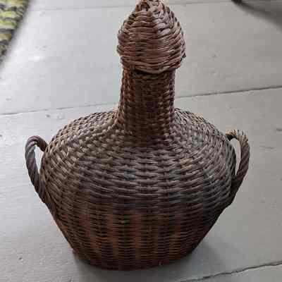 Wicker Wine Demijohns