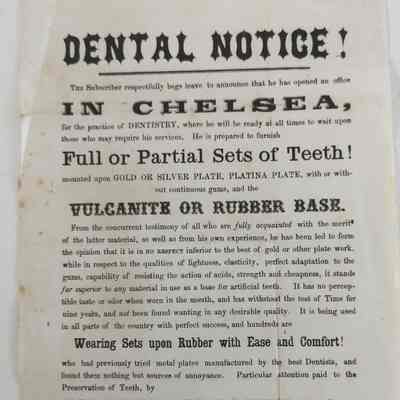 Dental Services Advertisment