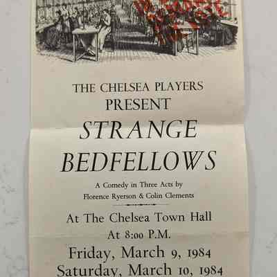 Chelsea Players Playbill