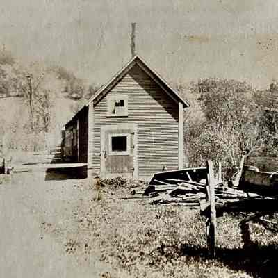 Side View of Farmhouse