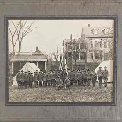 Troop of soldiers