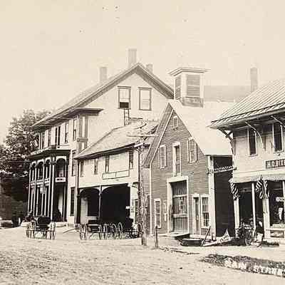 Village Street Scene