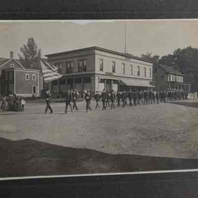 Marching soldiers