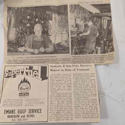 Glenn & Brian Sanborn Newspaper Clipping
