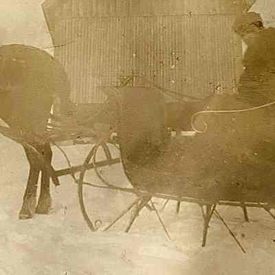 One Horse Open Sleigh