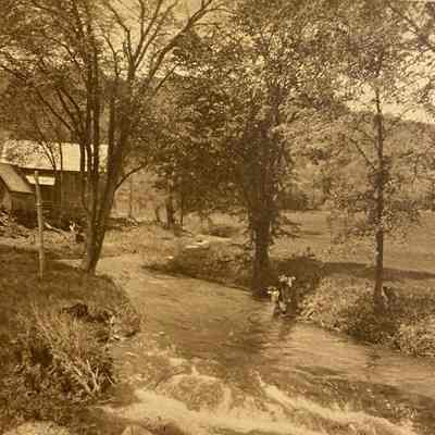 Fast Current in Brook