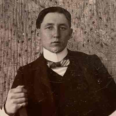 Young man with bowtie