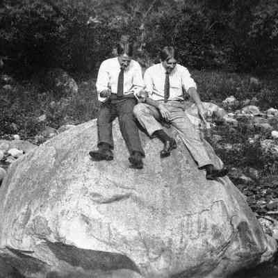 Two men on Rock 5-215