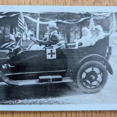 Red Cross Parade Vehicle