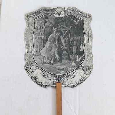 Paper Advertising Hand Fan