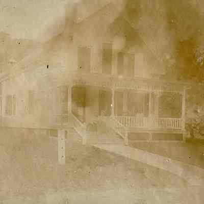 Two ladies on porch