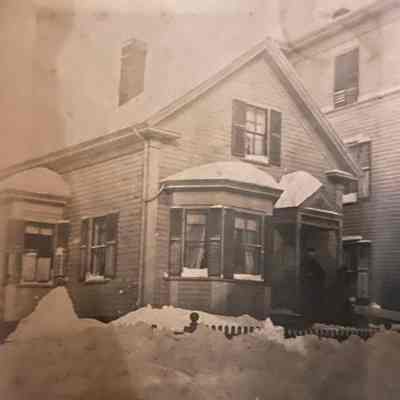 House in winter
