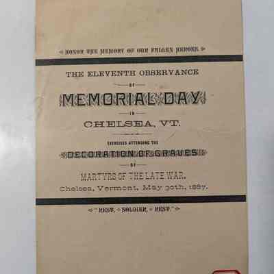 Memorial Day Program