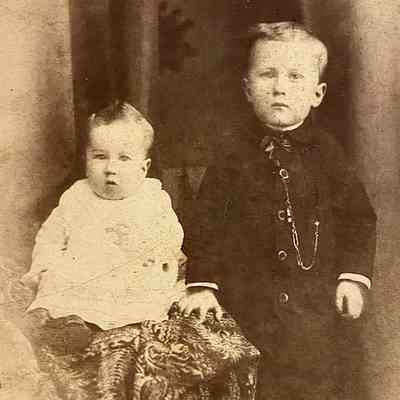 Baby and Young Boy