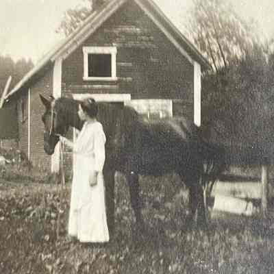 Woman With Horse