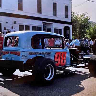 Frank Keene's racing car