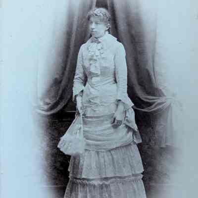 Woman in fancy dress