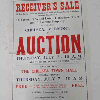 1938 Receiver's Sale of Property