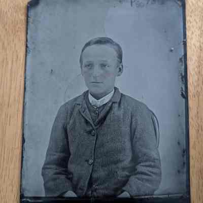 Young Man Tintype