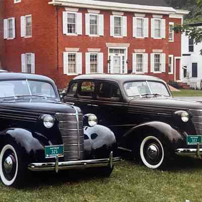 Two 1937 Chevys