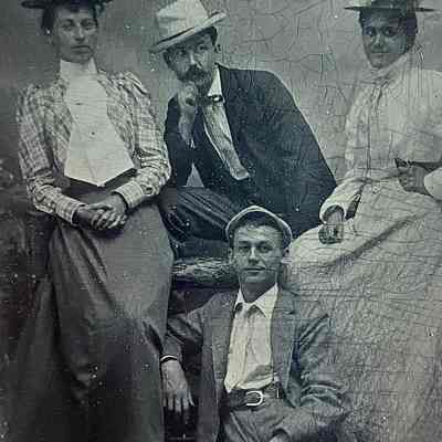 Two Dressed Up Couples