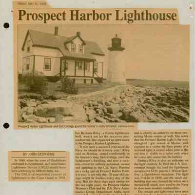 Prospect Harbor Lighthouse