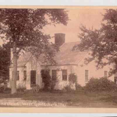Shaw Homestead. West Gouldsboro, Me.