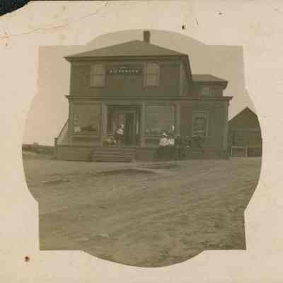 E. R. Parker store in Corea, Maine