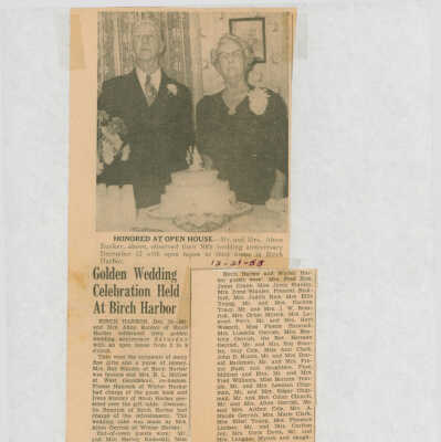 50th Wedding Celebration for Alton and Geneva Bunker