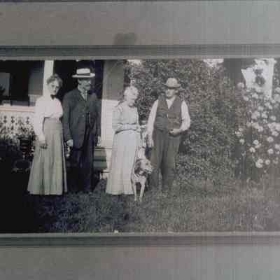 Sarah and Edward Preble with Mary and Albert Joy.