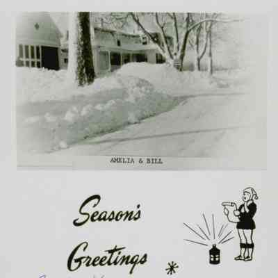 Christmas Card from the Ash Farmstead