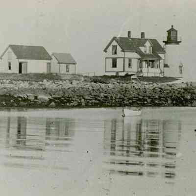 Prospect Harbor Lighthouse and Keepers Cottage