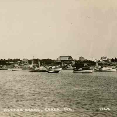 Harbor Scene, Corea, ME. 1123.