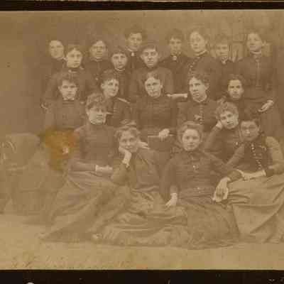 East Maine Conference (EMC) Seminary - Women's Class of 1887.
