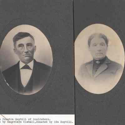 Preston Leonard and Jane Stevens Guptill Portraits